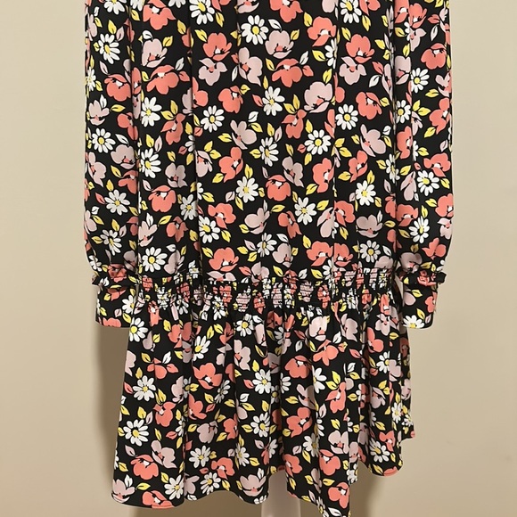 Kate Spade Road Trip Floral Shift Dress Blazer Blue New Size Small - Picture 10 of 16